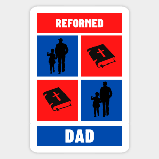 Reformed Dad Theology design Sticker